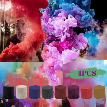

Colorful Smoke Magic Tricks Smoke Cake Props Fire Tips Fun Toy Pills Color Fog For Magician Show Photography Portable Supplies