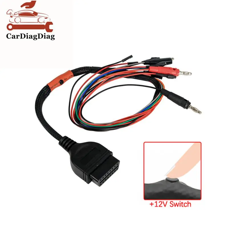 

Car OBD2 Diagnostic Adapter Work For MPPS V18 MPPS V21 OBD Breakout Tricore Cable ECU Bench Pinout Cable 12V Switch