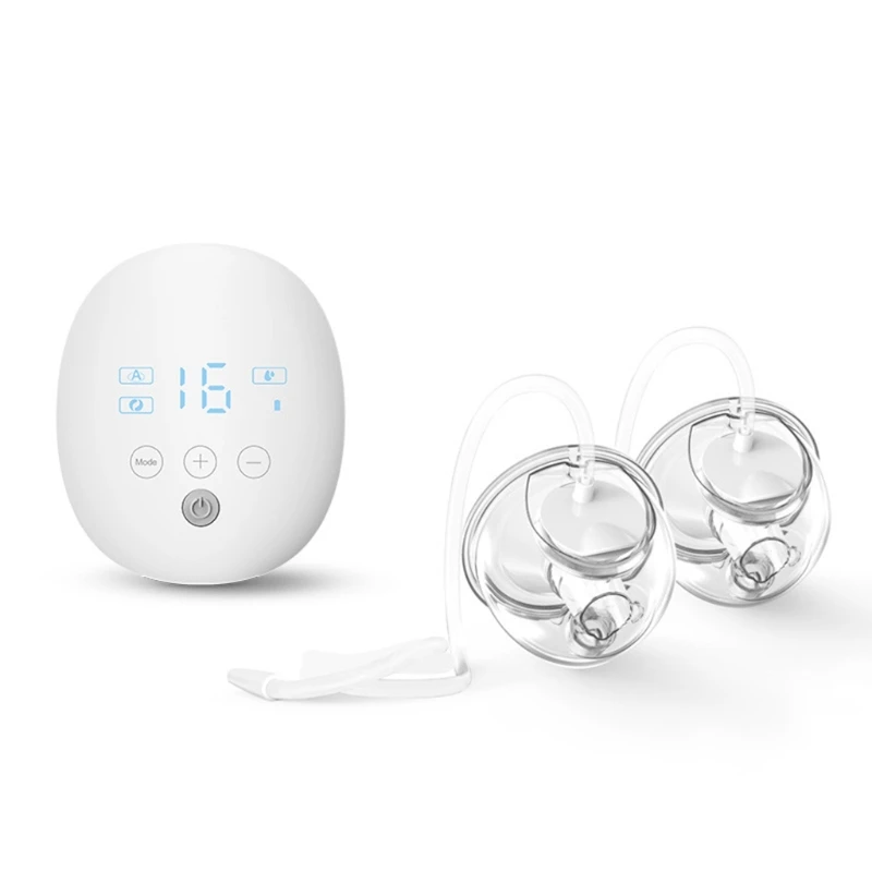 

Electric Breast Pump Double Silent Wearable Automatic Milker USB Milk Extractor