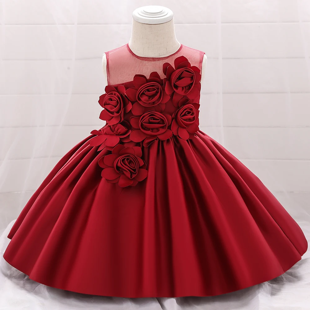 Vestido de baile infantil, Roupa elegante infantil,