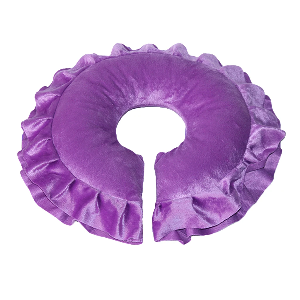 Professional Round Massage Table Bed Face Rest Cradle Pillow Headrest Neck Head Support Cushion Pad for SPA Salon Beauty Stores