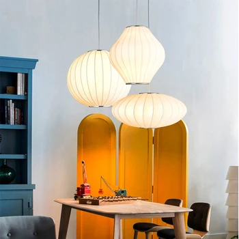 

Nordic Loft White Ball Pendant Light Led Pendant Lights Staircase Corridor Living Room Restaurant Hanging Light Luminaria