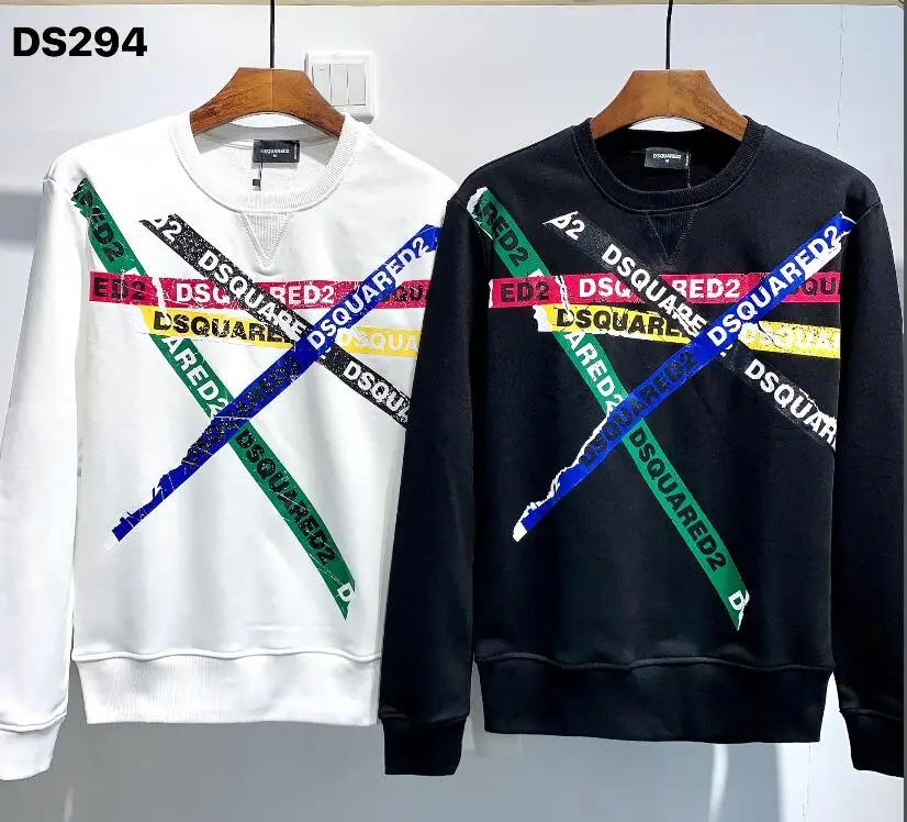 

2020 fw Autumn Winter Dsquared2 women/men hoodie printed unisex casual sweatshirt DS294