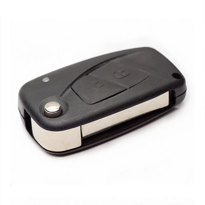 Flip Folding Remote Car Key Shell Case For Fiat