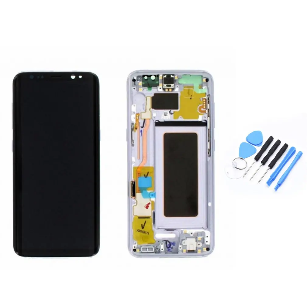 

LCD Display Touch Screen Digitizer & Frame Replacement Parts Professional Universal Assembly for Samsung S8 S8 Plus Phones