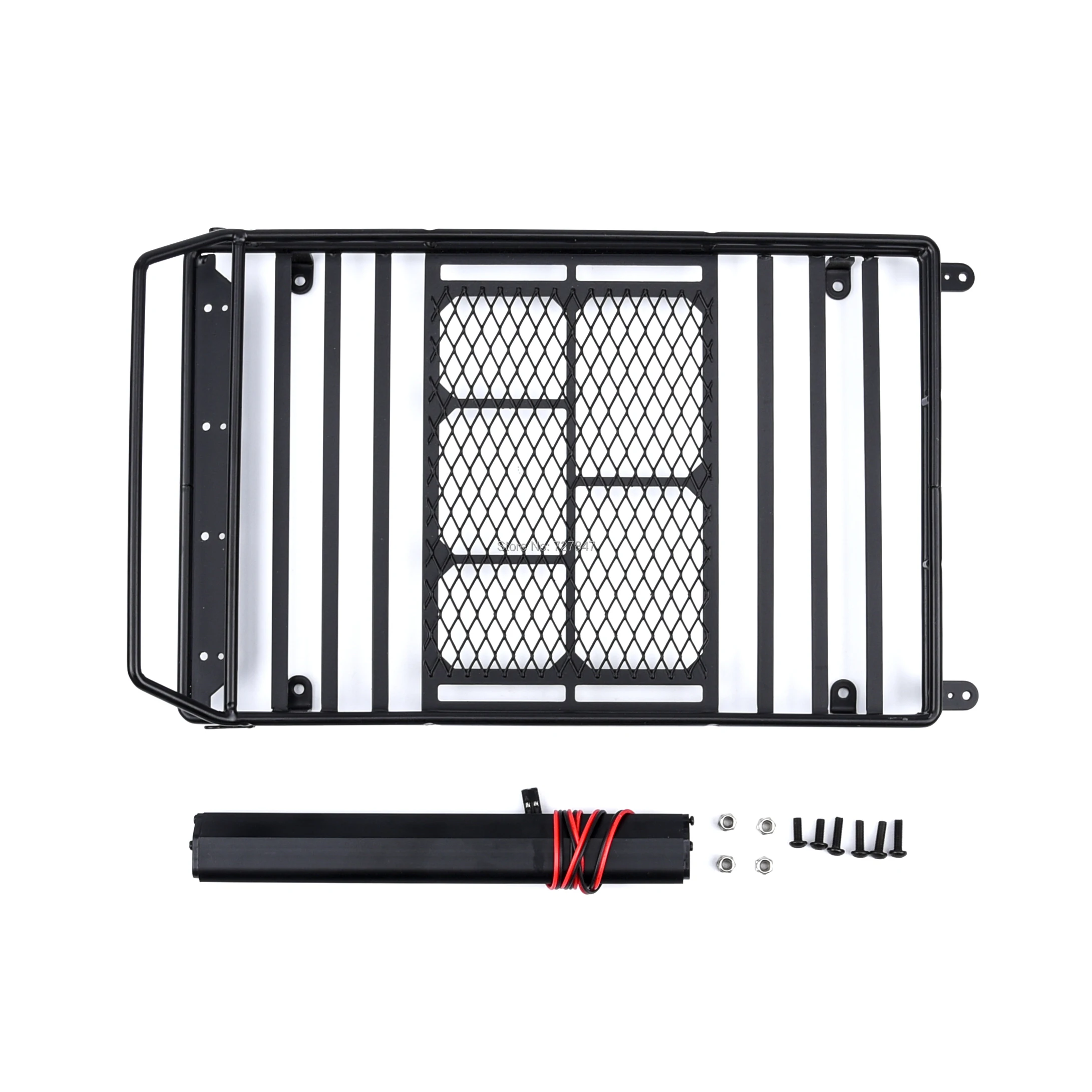 Металлическая сварочная багажная стойка со светодиодный ным прожектором для 1/10