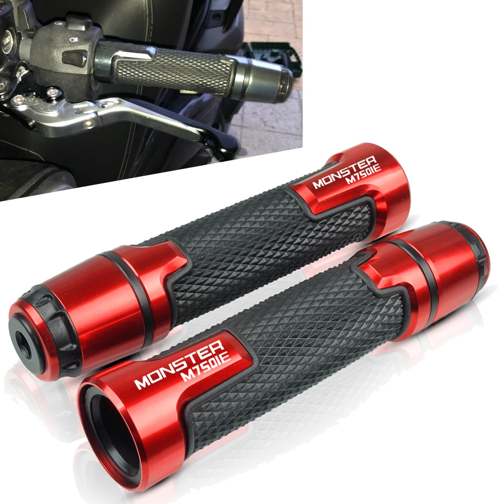Для поездок на мотоцикле Ducati Монстр M750IE ST2 m 400 600 620 750 919 900 ss m M900 7/8 ''мотоцикл рукоятка шапки/ручки с ЧПУ 22 мм