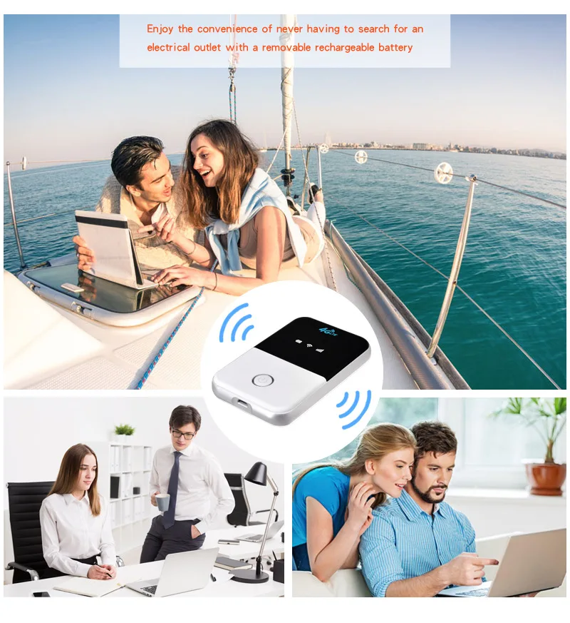 Mini Roteador Wi-fi 4g Lte Desbloqueado Hotspot Móvel - Imagem 5