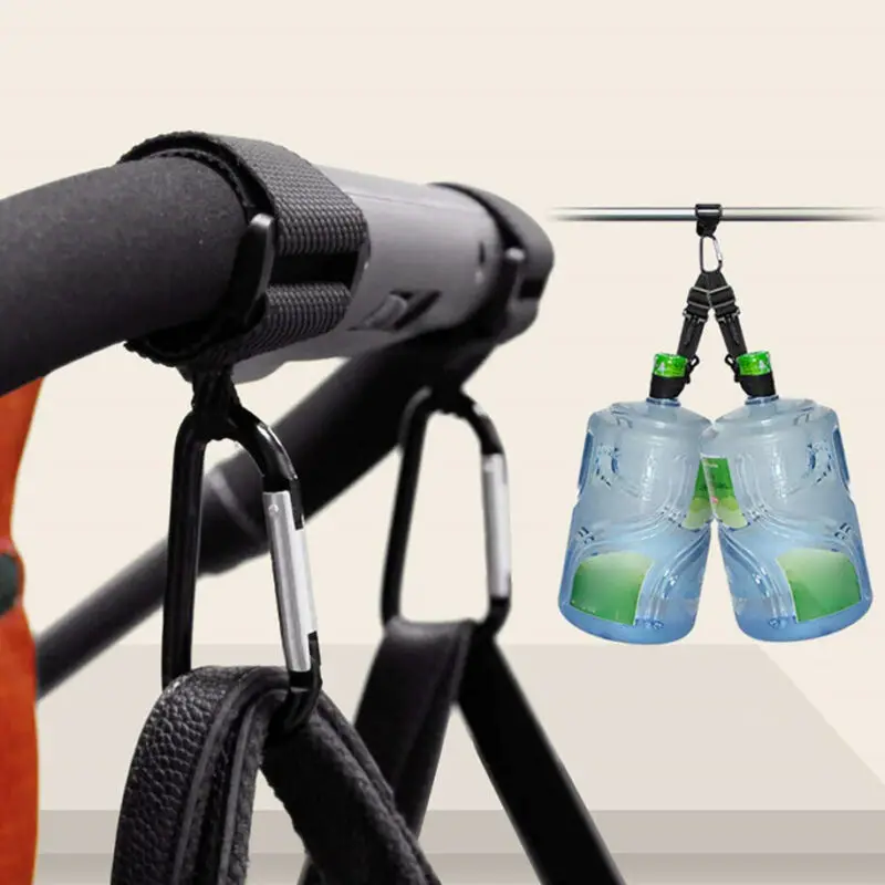 

Metal Pram Hook Holder Baby Stroller Hooks Hanger Cart Storage Clip Home Supply