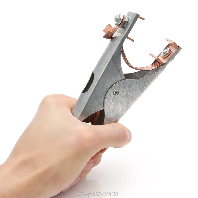 Welding Manual Welder Earth Ground Cable Grip Clip Clamp 300A D03 20