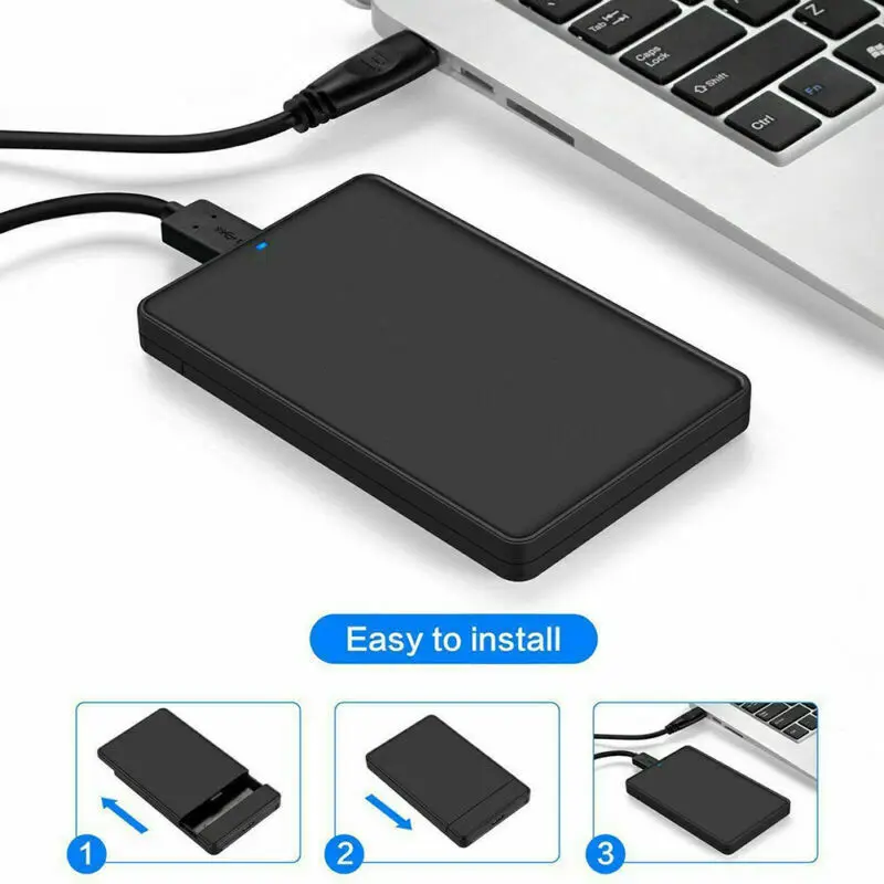 USB 3,0 до 2,5 дюймов SATA жесткий диск Внешний корпус HDD мобильный жесткий диск адаптер 2,5 дюймов конвертер SSD