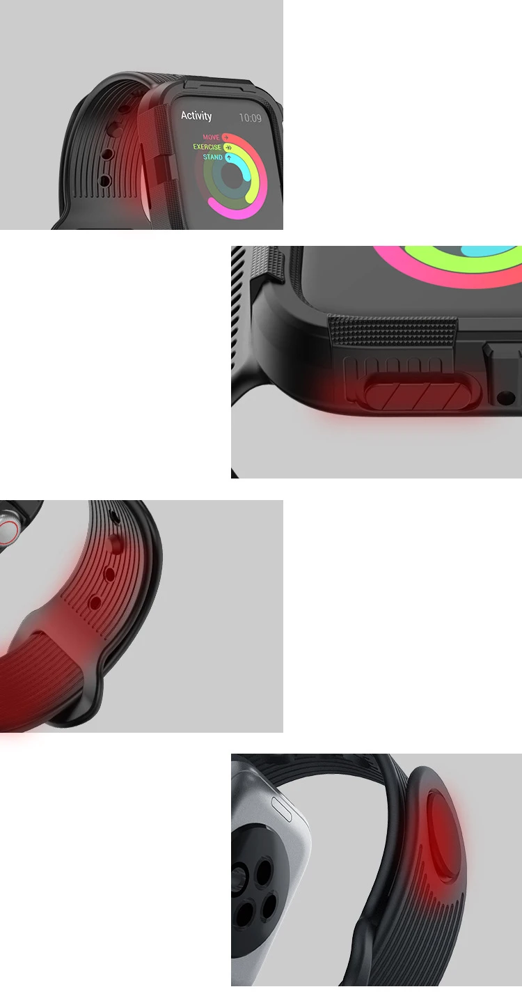 Спортивный Браслет для Apple Watch Band Series 4 44 мм 40 мм ремешок с чехлом браслет для iwatch series 4 44 40 ремешок для часов