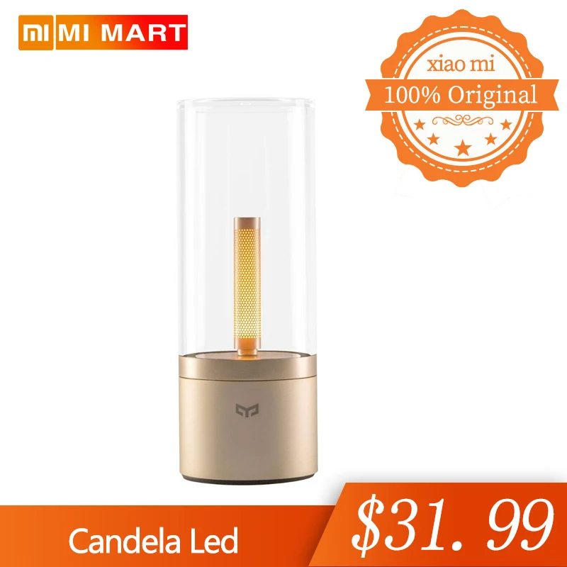

xiaomi YEELIGHT Candela Smart Control led night light HOT Original mijia tmosphere light for Mi home app ,Xiaomi smart home kits