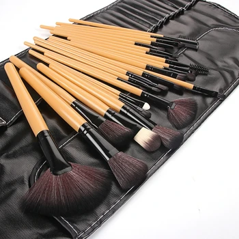 

Flazea 24pcs Professional Makeup Brushes Set Powder Foundation Eyeshadow Blending Brush Makeup Artist Brush Beauty Tool Top Qual
