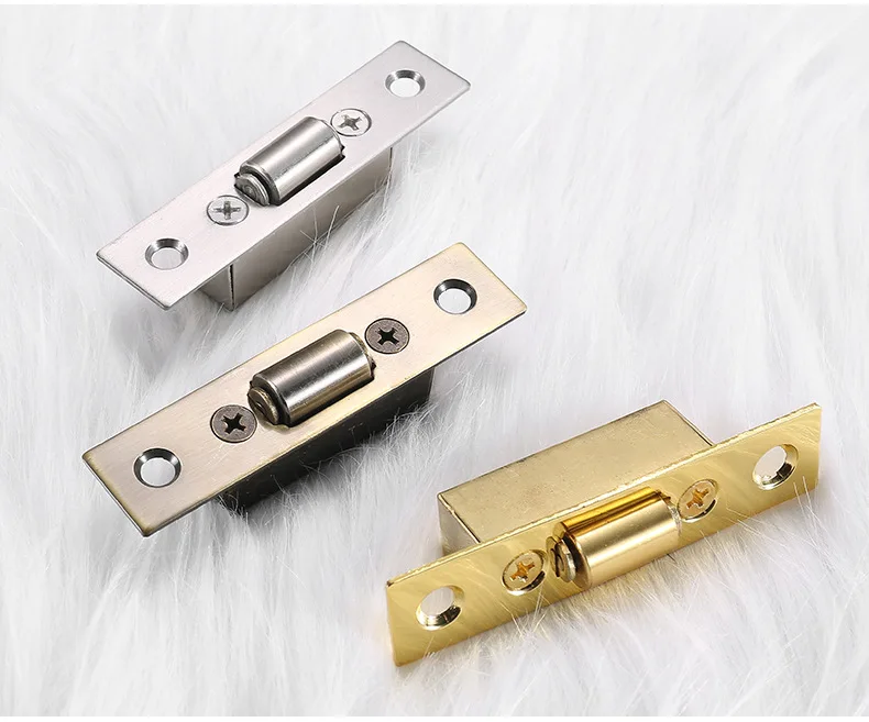 Trava de porta de aço inoxidável, trava