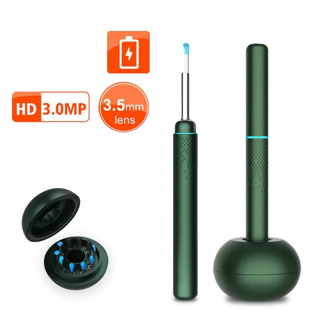 USB многофункциональный инструмент для чистки ушей HD визуальная Ушная ложка с 3MP мини-камерой ушной карандаш для чистки ушей эндоскоп