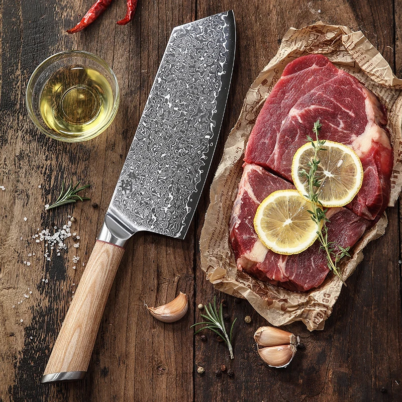  67-layer steel V gold 10 Damascus kitchen knife chef Knives Gyuto Santoku Cleaver Paring Steak Slic - 4000228517936