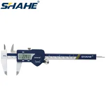 SHAHE – pied à coulisse électronique en acier inoxydable, outil de mesure de haute précision, 150mm, Messschieber paquimetro