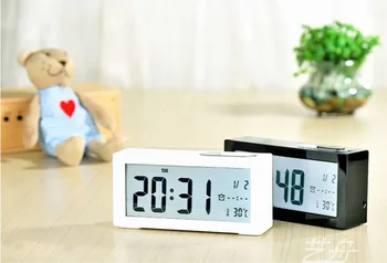 

Led Mirror Alarm Clock Digital Snooze Table Clock Digital Simple Retro Alarm Clock Reveil Sleep Led Backlight Led Monitor HH50NZ