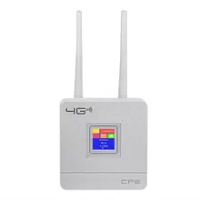 Разблокированный 150 Мбит/с 4G LTE CPE мобильный WiFi беспроводной маршрутизатор с портом LAN SIM Слот