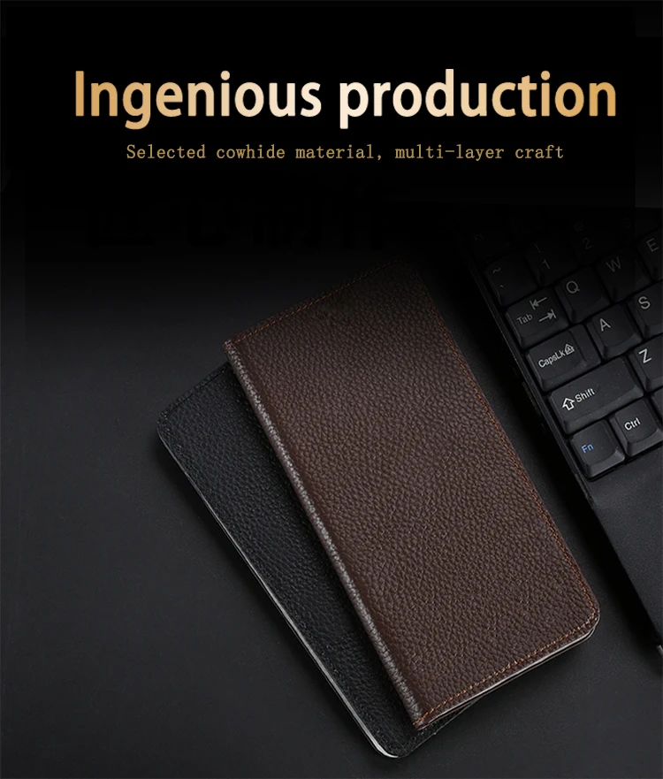 Genuine Leather Phone Flip Case For Meizu 15 16 16X 16th 16T 16S 16XS 17 Pro 6 7 Plus X8 Wallet Luxury Cowhide Bag Cover