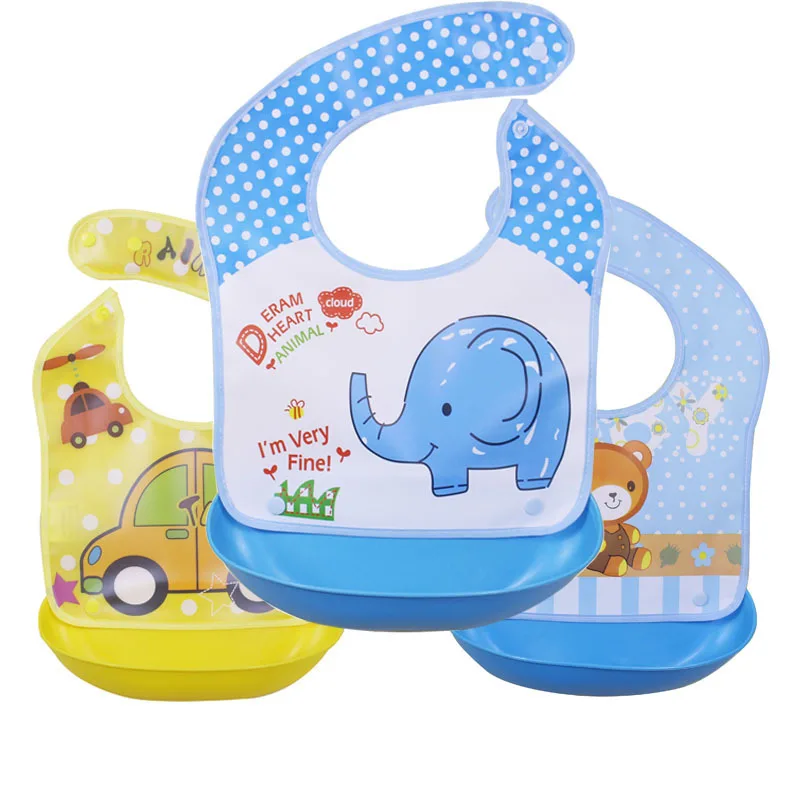 

Eva Deconstructable Baby Bibs Children Bib Waterproof Bibs Newborns Pinny Children Eating Clothes