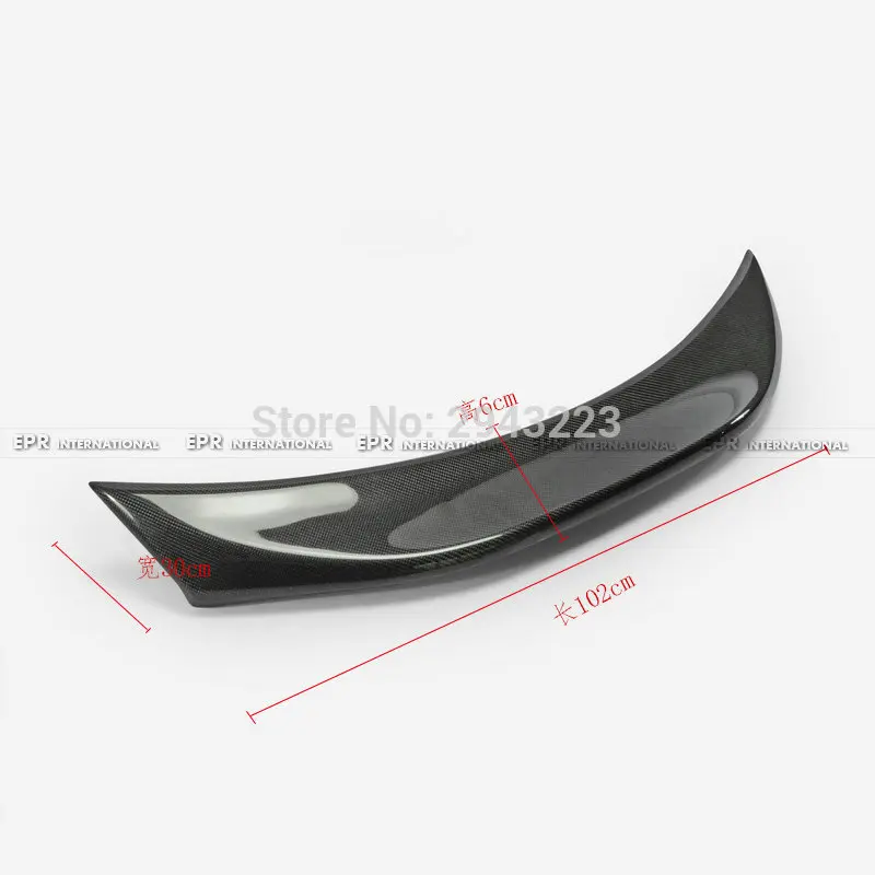 Для Mazda MX5 Miata ND RF LMS стиль Duckbill спойлер автомобильные аксессуары Настоящее углеродное волокно задний багажник спойлер крыло украшение