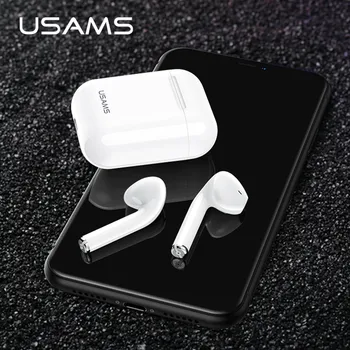 

UASMS TWS Wireless Bluetooth Earphone for iphone 11 pro max Samsung Xiaomi Stereo Bluetooth 5.0 Headset For ios Android Earphone