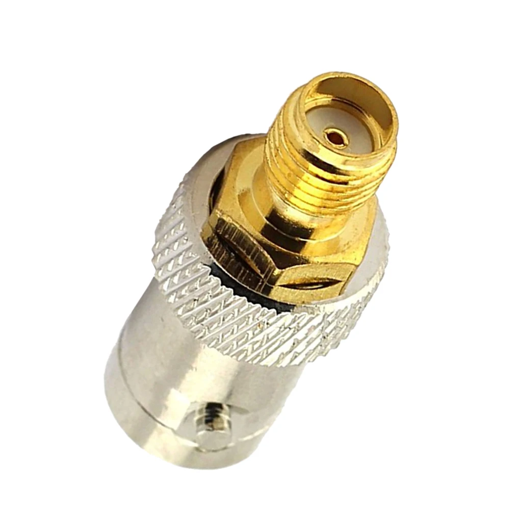 BNC Female To SMA Female Plug Adaptor UHF-F SMA-M Radio Antenna Coax Connector Uses For Radio Scanner