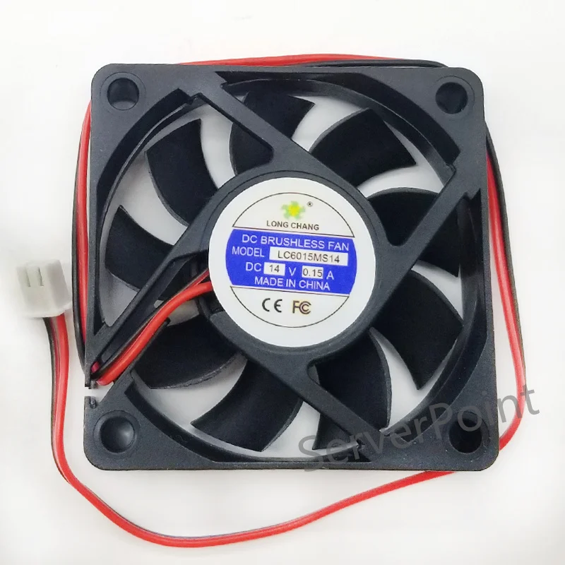 2PIN LC6015MS14 14V 0.15A 6 см блок питания вентилятор охлаждения | Компьютеры и офис