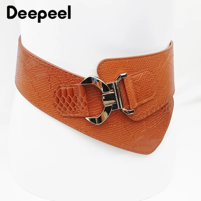 Deepeel 1 шт. 88cm \ 94 см змея искусственная кожа эластичные пояса модные дикие корсетные ремни для женщин пальто декоративные