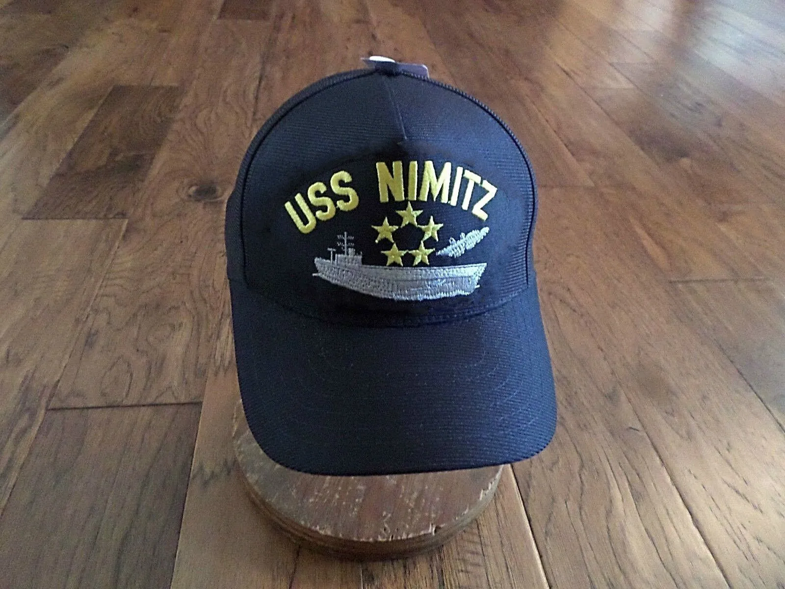 Printed Uss Nimitz U.s-navy Ship Hat U 