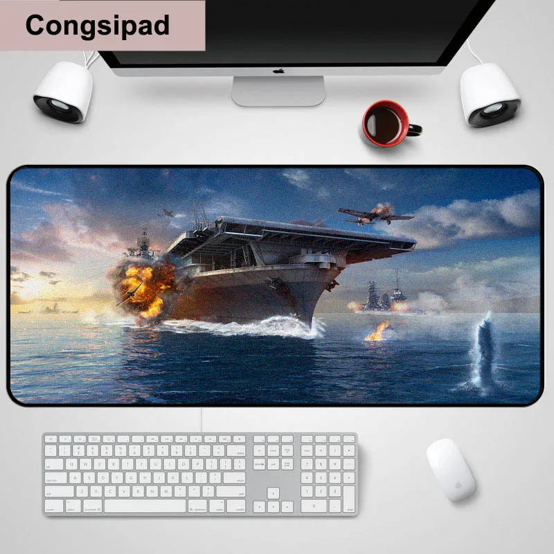 Hot Sale World of Warship Yamato Large Size 400x800cm Mousepad Mouse Pad Gaming Mousemat Anti-skid Rubber Game | Компьютеры и офис