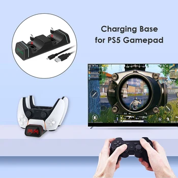 

Dual Charger Charging Cradle for PS5 Xbox Series X S Switch Pro Controller