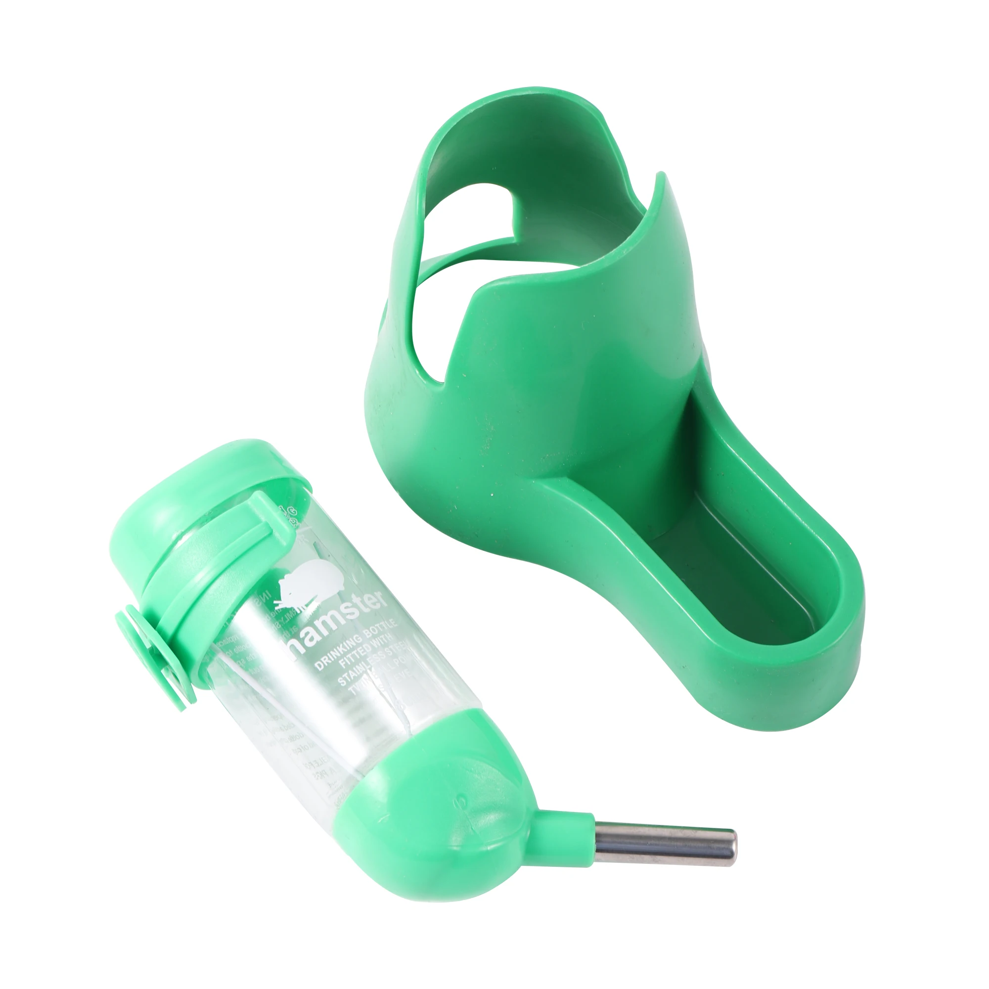 Hamster Water Feeder Small Animal Water Bottle Pet Drinking Bottle Pet Hamster Drinker Water Bottle Dispenser Feeder Hanging Pet Guinea Pig Squirrel Rabbit Drinking Head Pipe Fountain