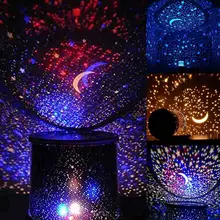 Projecteur de lampe de nuit pour enfants, Cosmos romantique, coloré, maître étoile, ciel, lumière de noël, cadeau idéal, Univers E9E3