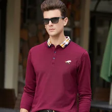 Модная 3D вышивка, высокое качество, Мужская рубашка поло, новинка, Camisa, повседневная мужская футболка, топы 8919