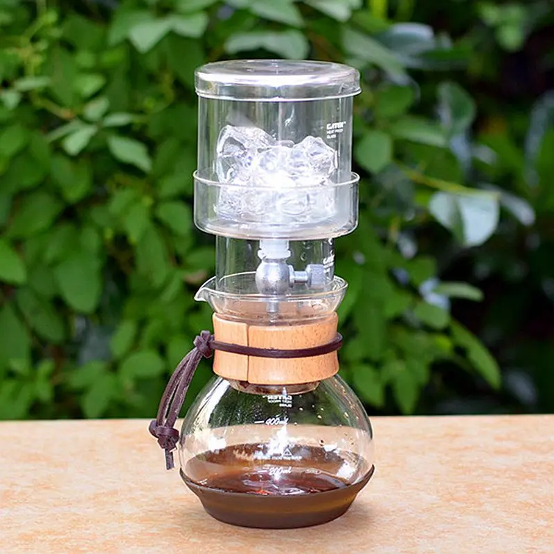 New Heat Resistant Glass Maker �For Barista Cold Brew/Drip Coffee Maker�Glass Espresso Coffee Dripper Pot