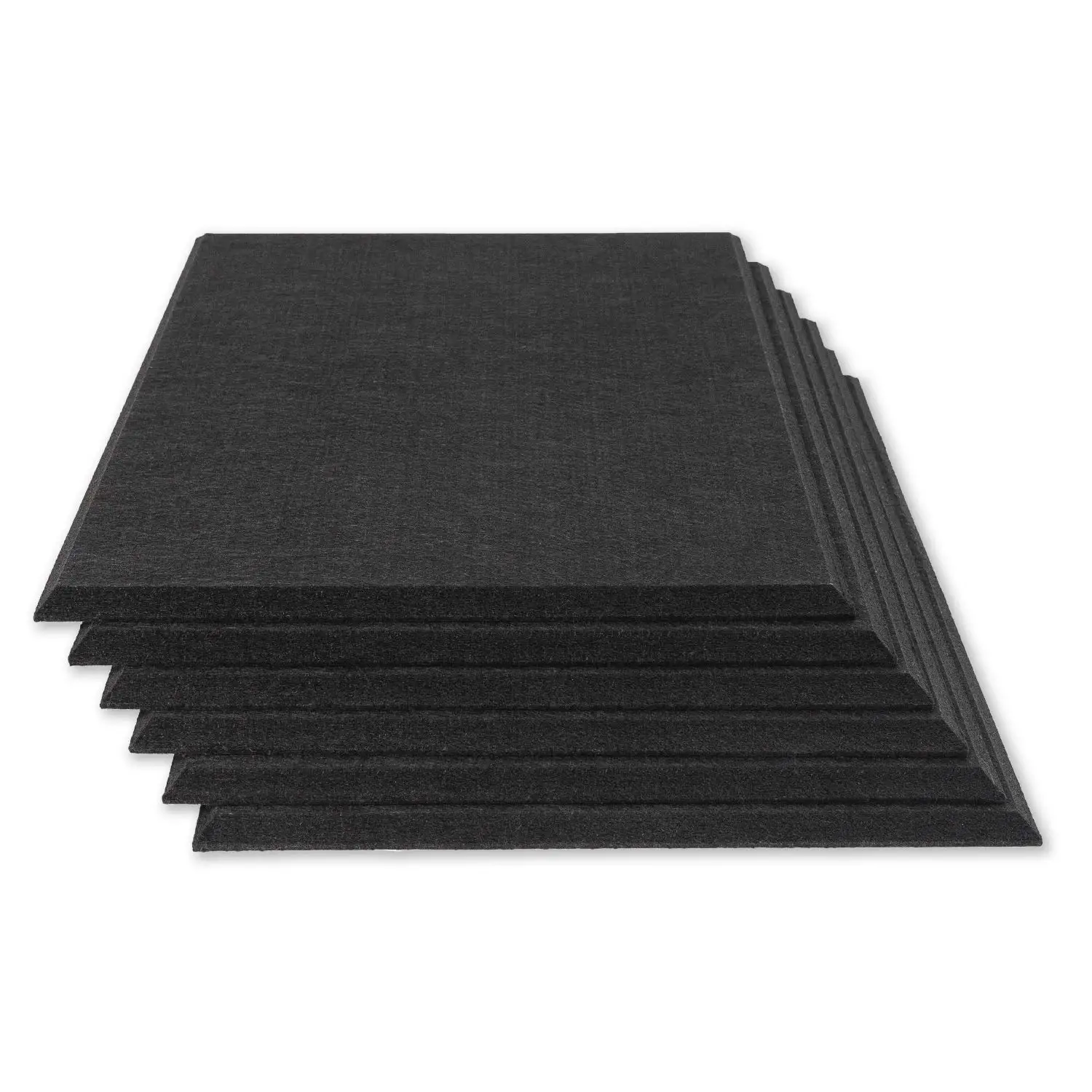 

Soundproof foam sound panels Flame retardant Felt board Heat-absorbing Hard Sound absorption panel 6 pieces