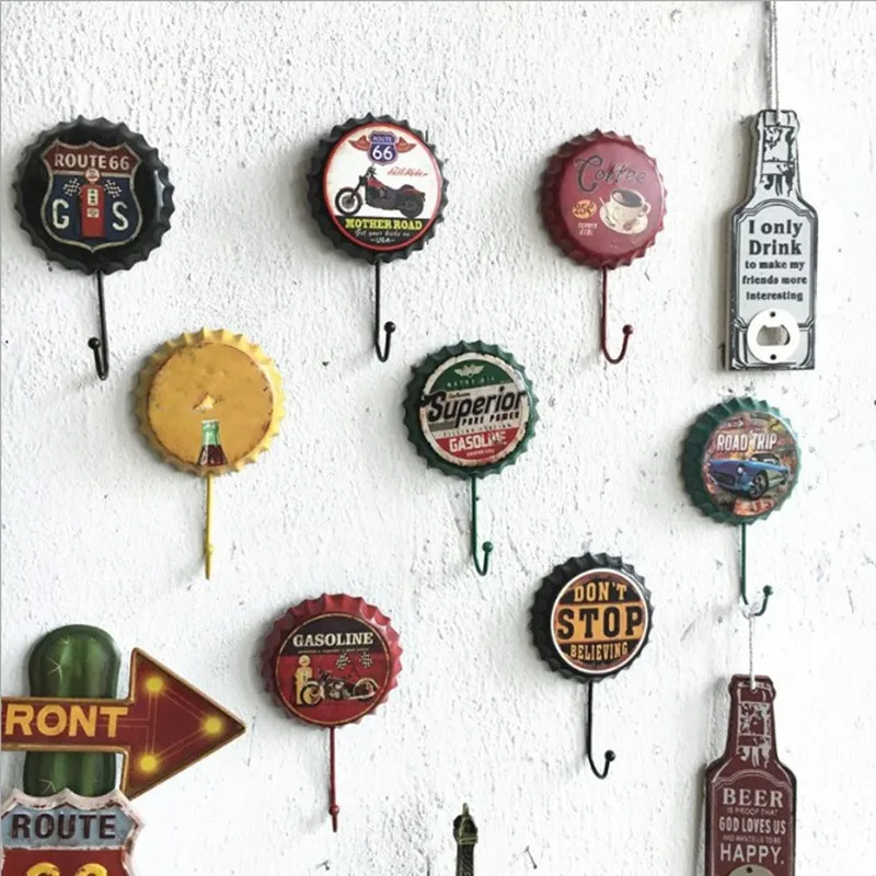 Beer Bottle Cap Wall Hook