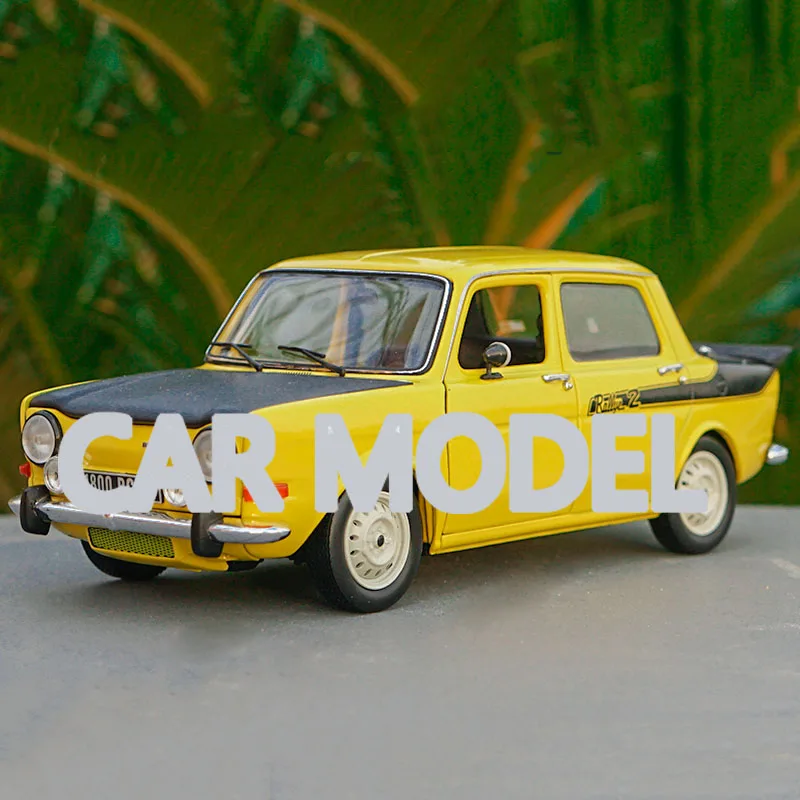 1:18 Масштаб сплава игрушечные транспортные средства NOREV Simca 1000 Rallye 2 SRT модель автомобиля Детские игрушечные машинки оригинальные аутентичные Детские игрушки