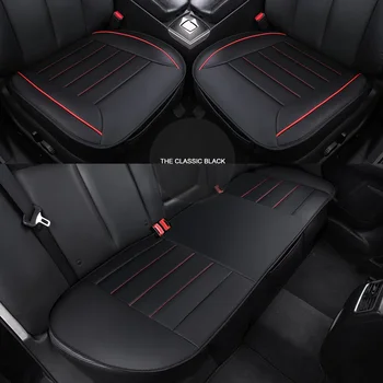 

Universal 5 Colors Car Seat Covers Without Backrest PU Leather Seat Cover Auto Seat Cushion Interior Accessories Mat Protector