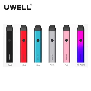 

100% Original UWELL Caliburn Portable System Kit 2ml Pod Cartridge 11W 520mAh Electronic Cigarette Kit Vape Vaporizer pen Pod