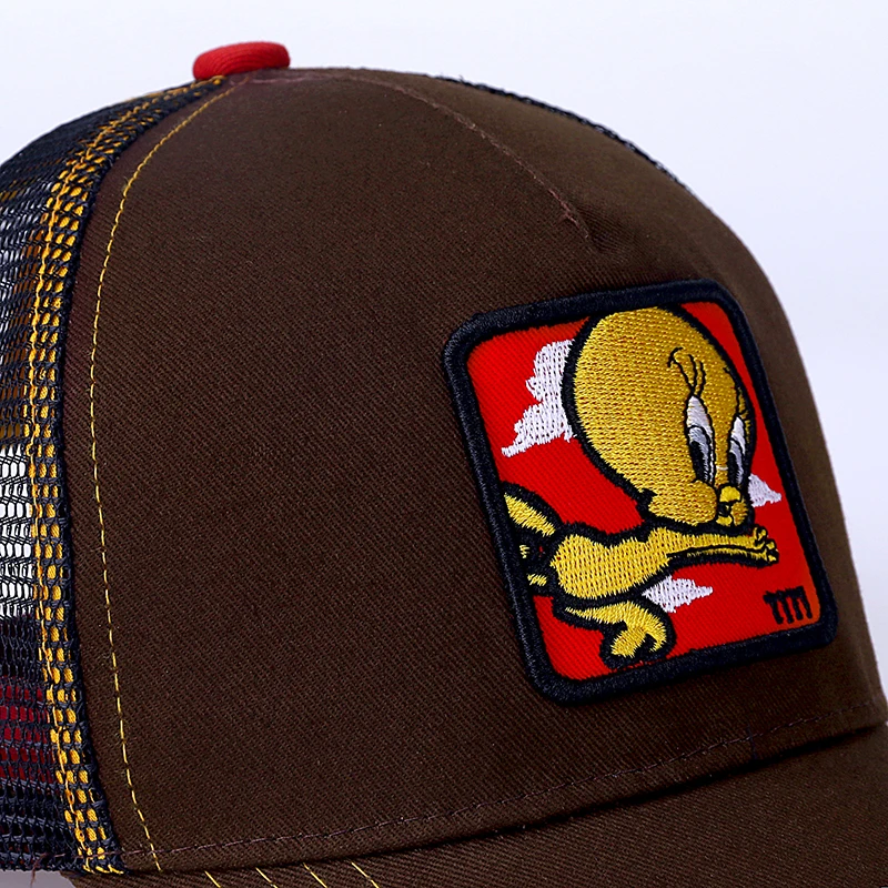 Бренд аниме TITI Snapback кепка хлопок Бейсболка для мужчин и женщин хип хоп папа сетчатая шапка Дальнобойщик дропшиппинг