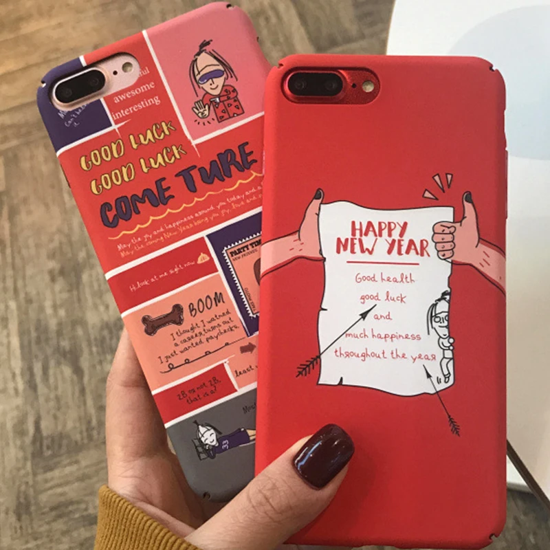 Забавный чехол для телефона с эффектом потертости iPhone 6 6s 7 8 Plus X Xs XR Max жесткая