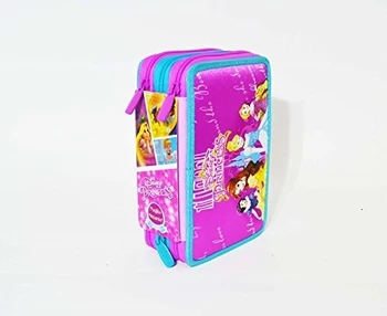 

Seven Disney Princess Astuccio Portacolori Pieno 3 zip 2017/18