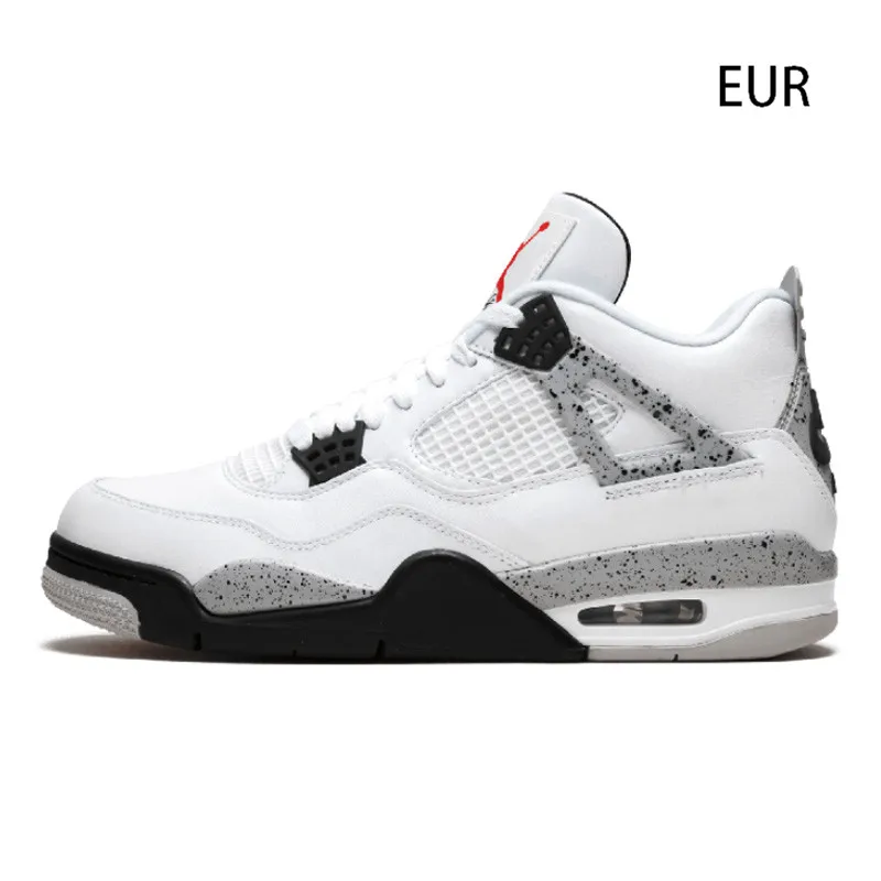 Мужские баскетбольные кроссовки Nike Air Jordan 4, спортивные кроссовки для улицы, крутые Серые кроссовки 408452 - Цвет: 840606 192