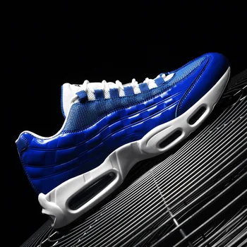 

New Cool Men Air Sport Running Shoes Plus Size 39-47 Men Athletic Trainers Comfortable Walking Jogging Shoes Cheap Mens Footwear