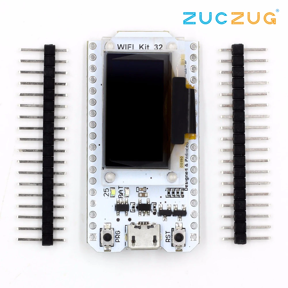 ESP32 Bluetooth WIFI комплект синий OLED 0 96 дюймовый дисплей модуль CP2102 32M Flash 3 V 7V интернет