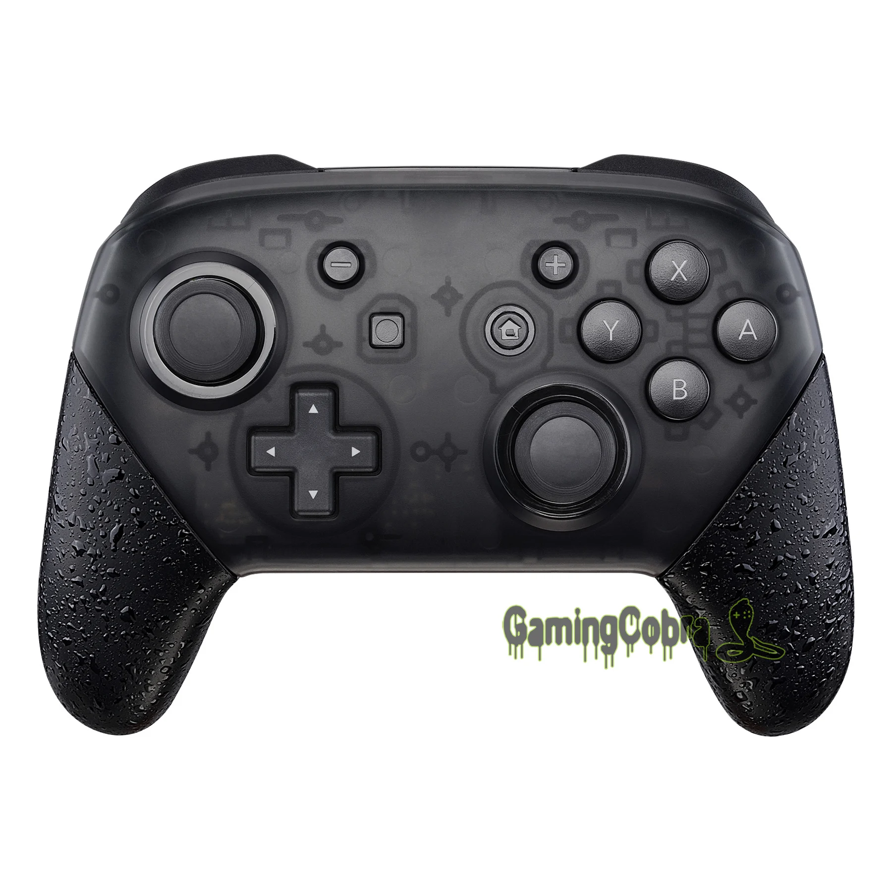 

Textured Black Replacement Handle Grips Shell for Nintendo Switch Pro Controller